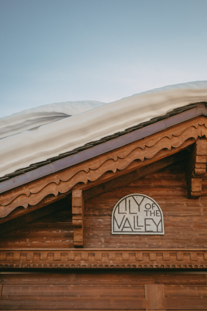 facade chalet lily of the valley courchevel architecture bois montagne